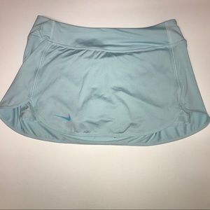 Light blue nike skirt